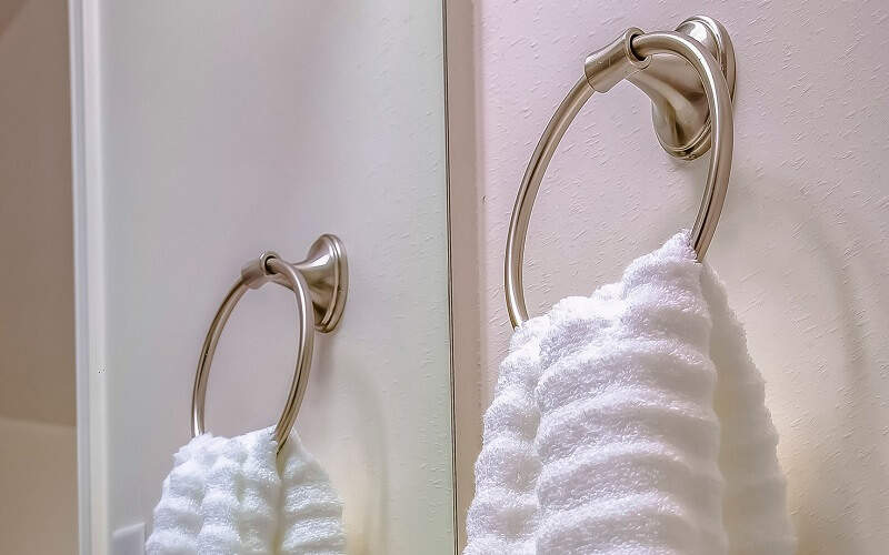 Have a Wall Mounted Towel Ring